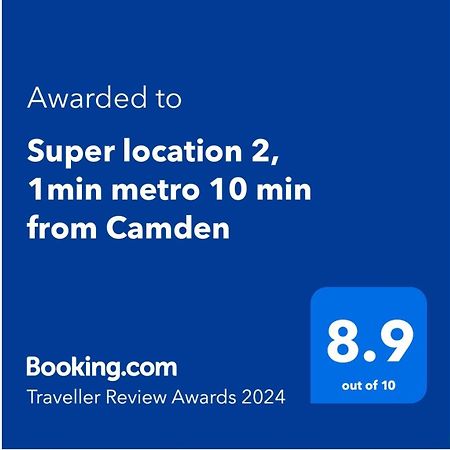 Apartmán Super Location 2, 1Min Metro 10 Min From Camden Londýn Exteriér fotografie