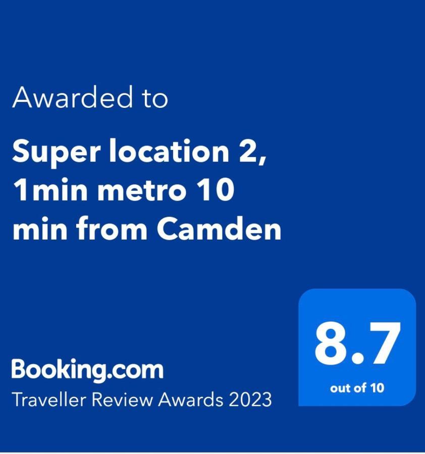 Apartmán Super Location 2, 1Min Metro 10 Min From Camden Londýn Exteriér fotografie
