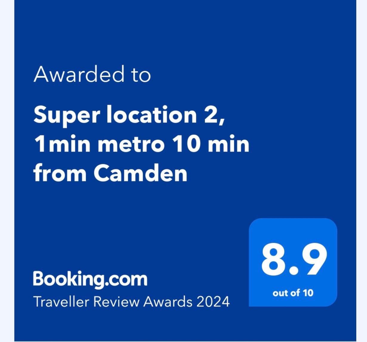 Apartmán Super Location 2, 1Min Metro 10 Min From Camden Londýn Exteriér fotografie